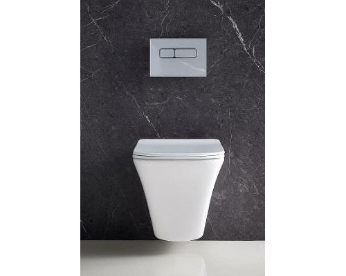 Унитаз BelBagno Marmi BB052CHR/BB052SC подвесной с сиденьем Микролифт