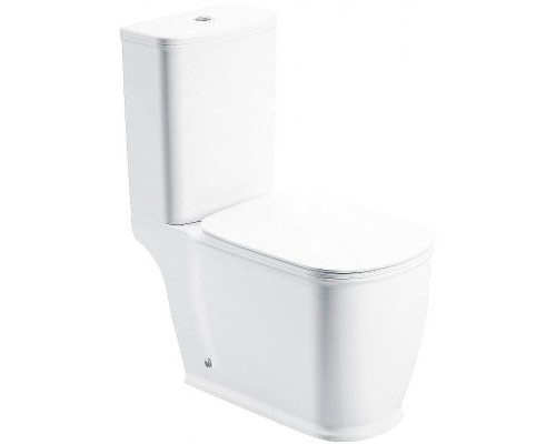 Унитаз компакт BelBagno Prado BB10150CP/BB10150SC без бачка с сиденьем Микролифт