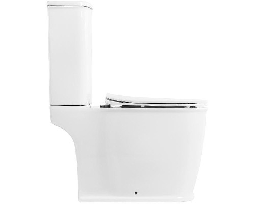 Унитаз компакт BelBagno Prado BB10150CP/BB10150SC без бачка с сиденьем Микролифт