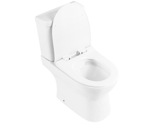 Унитаз компакт BelBagno Steam BB130CPR/SC без бачка с сиденьем Микролифт