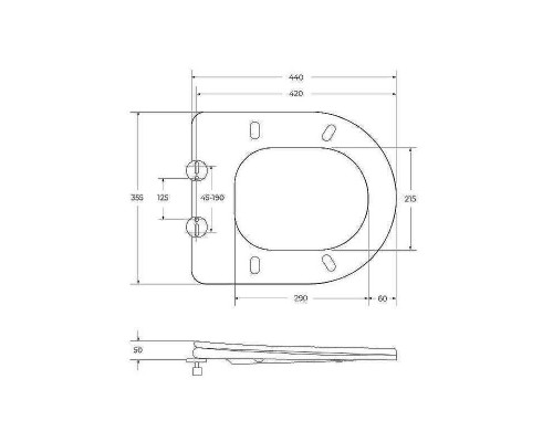 Унитаз компакт BelBagno Steam BB130CPR/SC без бачка с сиденьем Микролифт