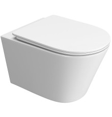 Унитаз BelBagno Tre-Tor BB5180CH-TOR/SC подвесной с сиденьем Микролифт