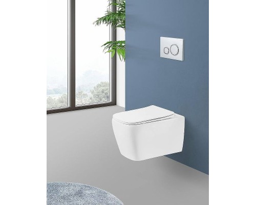 Унитаз BelBagno Veneto BB132CHR подвесной без сиденья