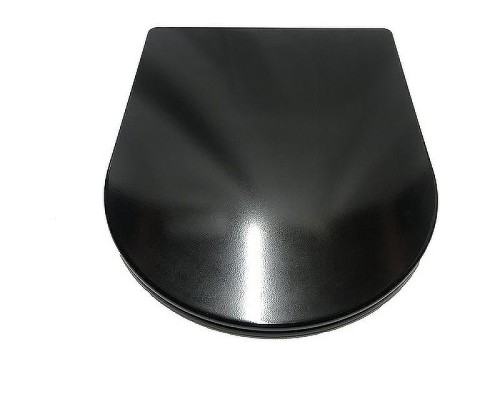 Унитаз CeramaLux NS-5178-18 подвесной Черный с сиденьем Микролифт