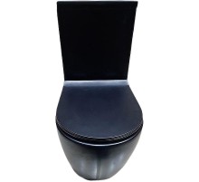 Унитаз компакт CeramaLux 2166-1MB с бачком и сиденьем Микролифт