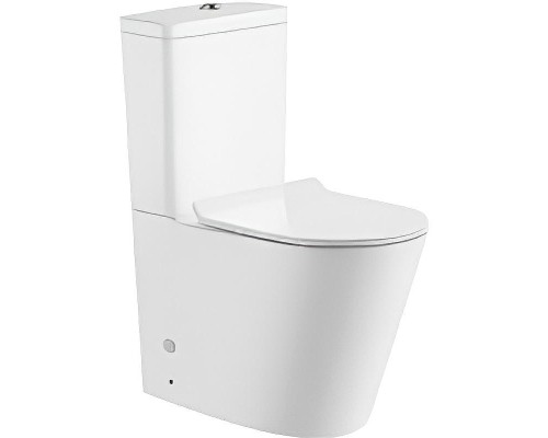 Унитаз компакт CeramaLux 2179-1 с бачком и сиденьем Микролифт