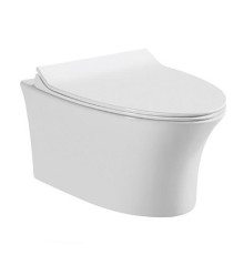 Унитаз CeramaLux CL-2100 подвесной с сиденьем Микролифт