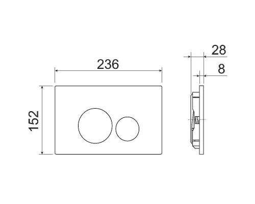 Комплект унитаза с инсталляцией Ceramicanova Balearica CN6000_1001B_1000 с сиденьем Микролифт и Черной матовой клавишей смыва