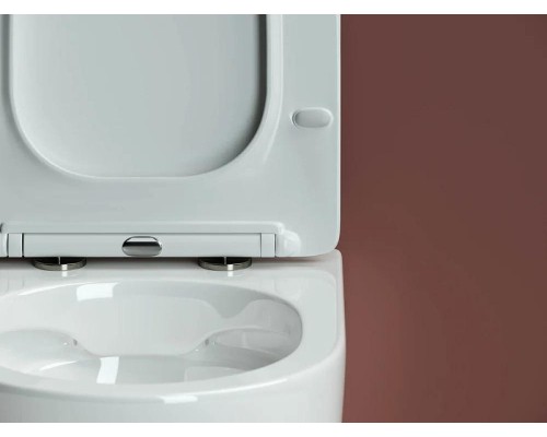 Комплект унитаза Ceramicanova Forma CN3009 с инсталляцией Charus City CR.200.21.01 с сиденьем Микролифт и клавишей смыва Хром глянцевый