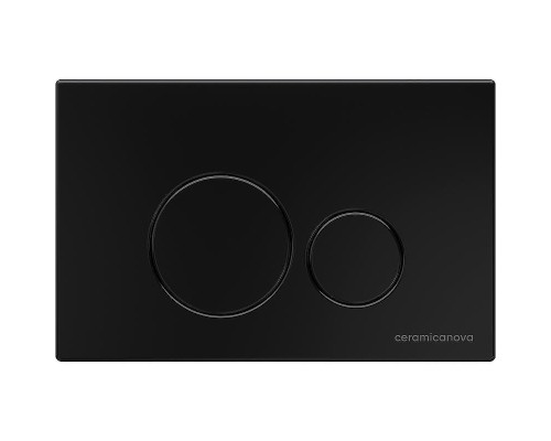 Комплект унитаза с инсталляцией Ceramicanova Metropol CN4002MB_1001B_1000 с сиденьем Микролифт и Черной матовой клавишей смыва