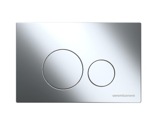 Комплект унитаза с инсталляцией Ceramicanova Metropol CN4002MB_1001CH_1000 с сиденьем Микролифт и клавишей смыва Хром