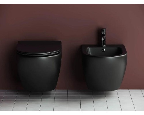 Комплект унитаза с инсталляцией Ceramicanova Metropol CN4002MB_1002CH_1000 с сиденьем Микролифт и клавишей смыва Хром