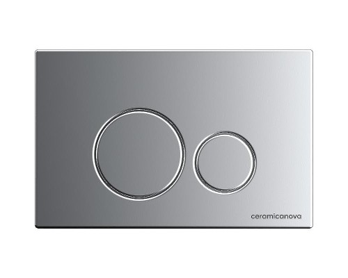 Комплект унитаза с инсталляцией Ceramicanova Metropol CN4002_1001M_1000 с сиденьем Микролифт и клавишей смыва Хром матовый