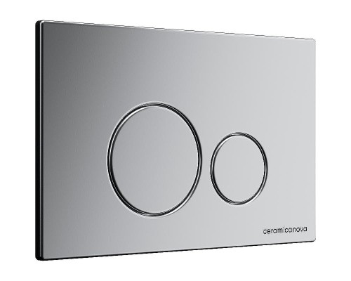 Комплект унитаза с инсталляцией Ceramicanova Metropol CN4002_1001M_1000 с сиденьем Микролифт и клавишей смыва Хром матовый