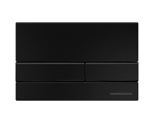 Комплект унитаза с инсталляцией Ceramicanova Metropol CN4002_1002B_1000 с сиденьем Микролифт и Черной матовой клавишей смыва