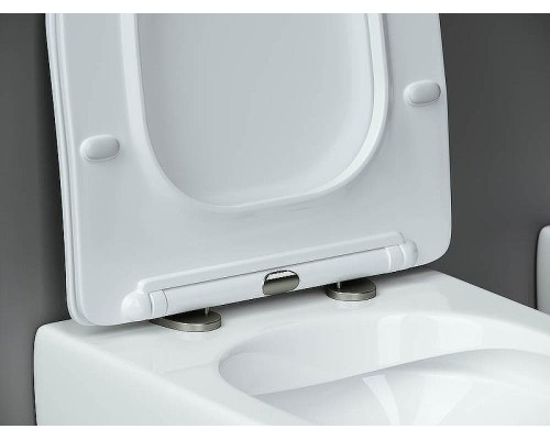 Комплект унитаза с инсталляцией Ceramicanova Metropol CN4002_1002B_1000 с сиденьем Микролифт и Черной матовой клавишей смыва