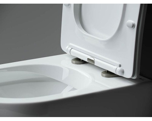 Комплект унитаза с инсталляцией Ceramicanova Metropol CN4002_1002B_1000 с сиденьем Микролифт и Черной матовой клавишей смыва