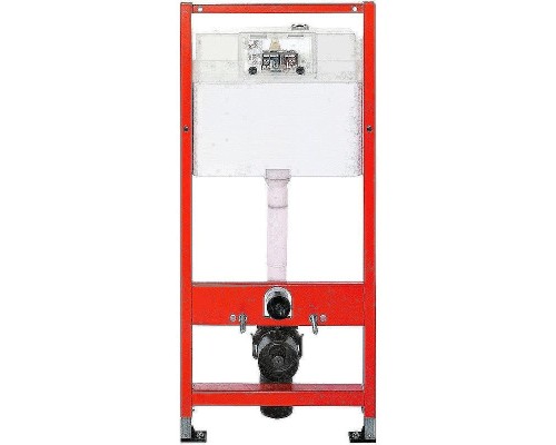 Комплект унитаза Ceramicanova Play CN3001 с инсталляцией Tece Base 9400413 с сиденьем Микролифт и Белой клавишей смыва