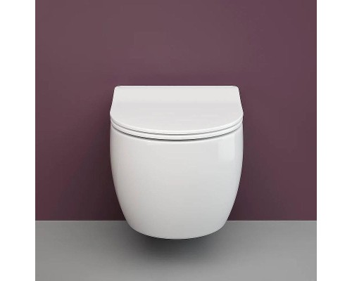 Комплект унитаза Ceramicanova Play CN3001 с инсталляцией Tece Base 9400413 с сиденьем Микролифт и Белой клавишей смыва