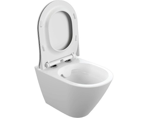 Унитаз Cersanit City 63114 подвесной с сиденьем Микролифт