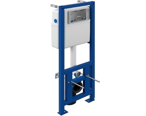 Комплект унитаза с инсталляцией Cersanit Crea Square CO DPL EO slim 63997 с сиденьем Микролифт