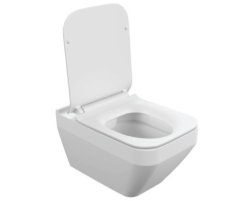 Комплект унитаза с инсталляцией Cersanit Crea Square CO DPL EO slim 63997 с сиденьем Микролифт