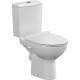 Унитаз компакт Cersanit Nature Clean On 011 3/5 DPL EO slim 65410 с бачком и сиденьем Микролифт