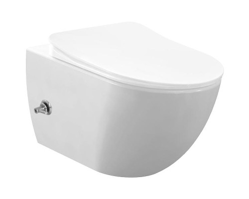 Унитаз биде Creavit Free FE322-34CB00E-0001 подвесной Белый без сиденья