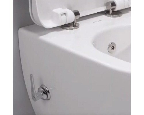 Унитаз биде Creavit Free FE322-34CB00E-0001 подвесной Белый без сиденья