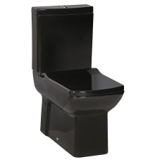 Унитаз биде Creavit Lara LR360-00SI00E-0000 Черный без бачка и сиденья