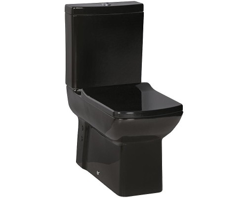 Унитаз биде Creavit Lara LR360-00SI00E-0000 Черный без бачка и сиденья