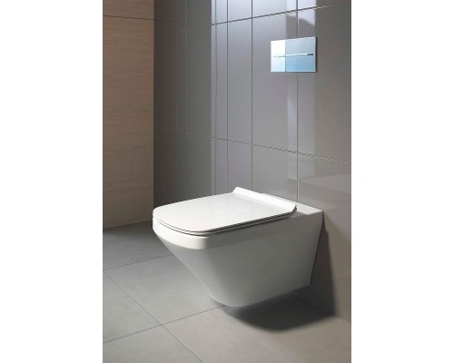 Унитаз Duravit 45510900A1 Rimless подвесной с сиденьем Микролифт