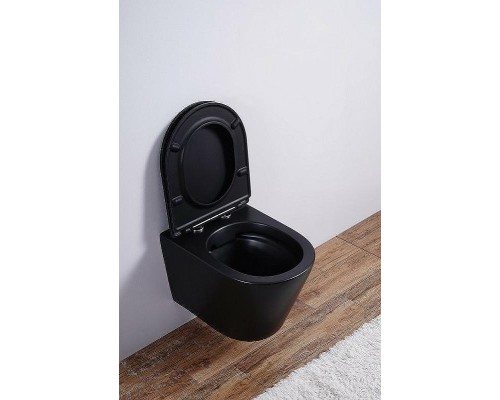 Унитаз Esbano Clavel ESUPCLAVBM подвесной Черный матовый с сиденьем Микролифт