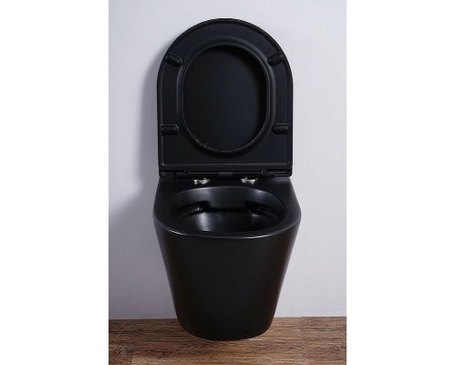 Унитаз Esbano Clavel ESUPCLAVBM подвесной Черный матовый с сиденьем Микролифт