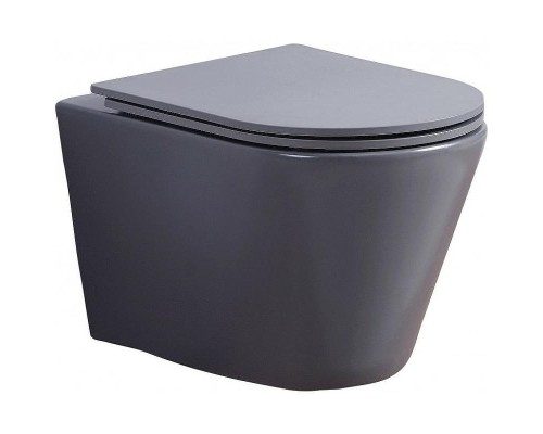 Унитаз Esbano Clavel ESUPCLAVGM подвесной Серый матовый с сиденьем Микролифт