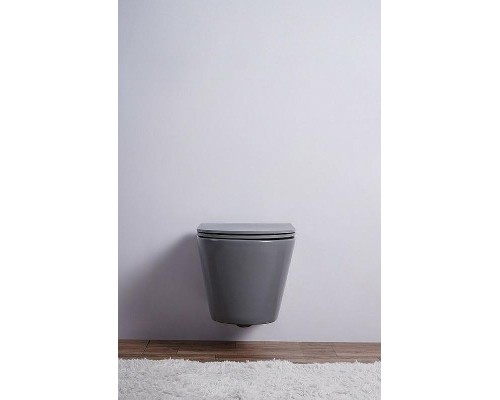 Унитаз Esbano Clavel ESUPCLAVGM подвесной Серый матовый с сиденьем Микролифт