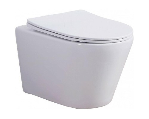 Унитаз Esbano Clavel ESUPCLAVW подвесной Белый глянцевый с сиденьем Микролифт