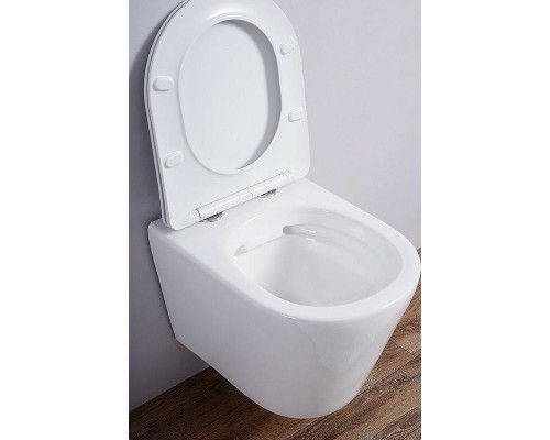 Унитаз Esbano Clavel ESUPCLAVW подвесной Белый глянцевый с сиденьем Микролифт