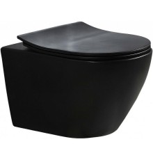 Унитаз Esbano Amapola-N ESUPAMAPNBM подвесной Черный матовый с сиденьем Микролифт