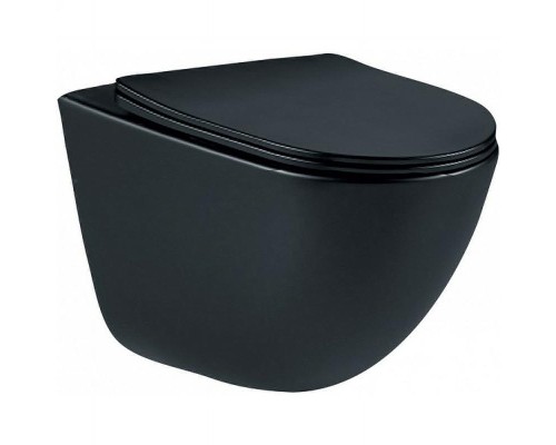 Унитаз Esbano Lotus ESUPLOTUBM подвесной Черный матовый с сиденьем Микролифт