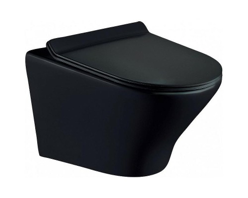 Унитаз Esbano Aster ESUPASTEBM подвесной Черный матовый с сиденьем Микролифт