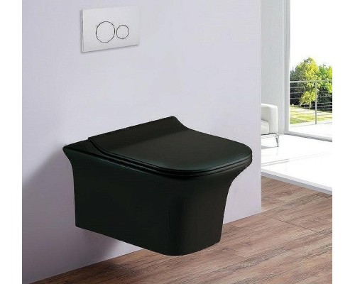 Унитаз Esbano Azul ESUPAZULBM подвесной Черный матовый с сиденьем Микролифт