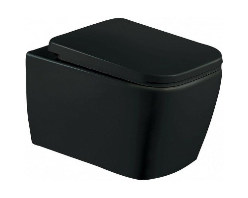 Унитаз Esbano Tiron-C ESUPTIROCBM подвесной Черный матовый с сиденьем Микролифт