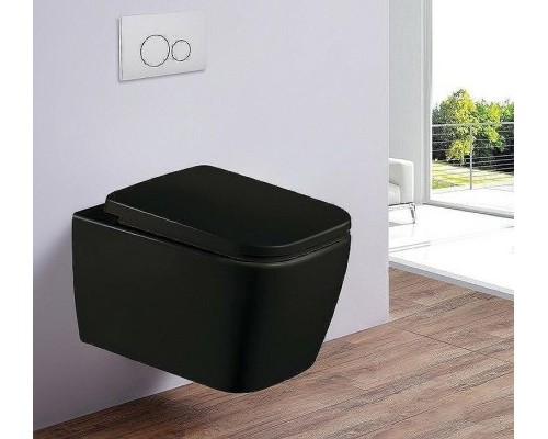 Унитаз Esbano Tiron-C ESUPTIROCBM подвесной Черный матовый с сиденьем Микролифт