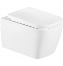 Унитаз Esbano Tiron-C ESUPTIROCW подвесной Белый глянцевый с сиденьем Микролифт