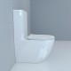 Унитаз компакт Esbano Fortex-N ESUNFORTW Белый с бачком и сиденьем Микролифт