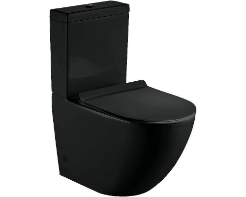 Унитаз компакт Esbano Ripoll-C ESUNRIPOCMB Черный матовый с бачком и сиденьем Микролифт