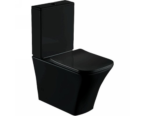 Унитаз компакт Esbano Crisan ESUNCRISMB Черный матовый с бачком и сиденьем Микролифт