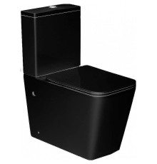 Унитаз компакт Esbano Duero ESUNDUERMB Черный матовый с бачком и сиденьем Микролифт