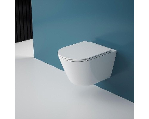 Унитаз Esbano Clavel-53T ESUPCLAV53TW подвесной с сиденьем Микролифт